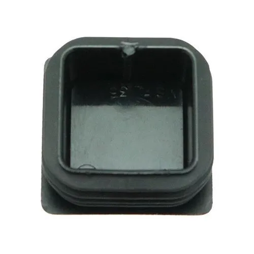 14mm x 14mm Square Tube Insert (For 10-12mm Tube) 1-2mm Wall | Black LDPE