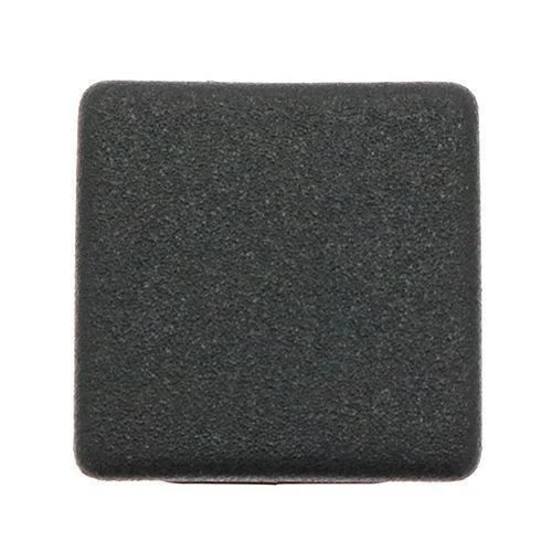 18mm x 18mm Thin Head Square Inserts, Black, LDPE | Vital Parts