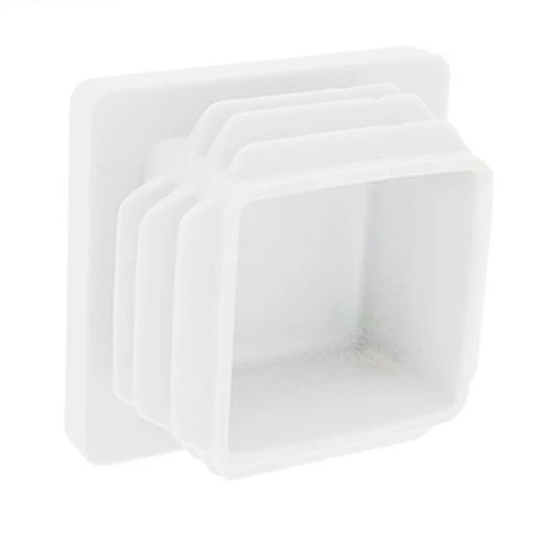 95mm x 95mm Square Tube Inserts,White