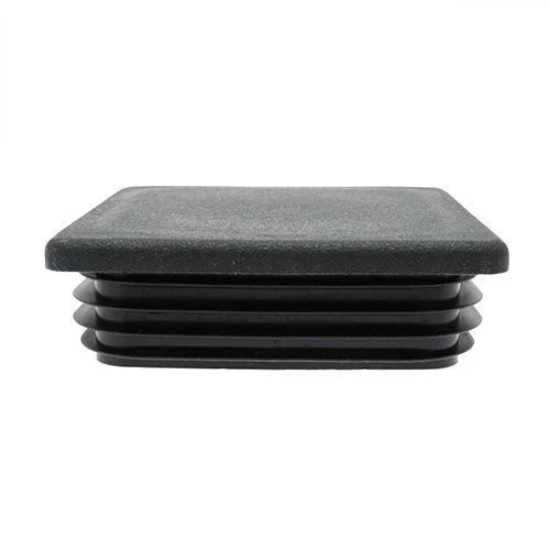 100mm x 100mm Square Tube Inserts,Black