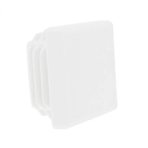 100mm x 100mm Square Tube Inserts,White