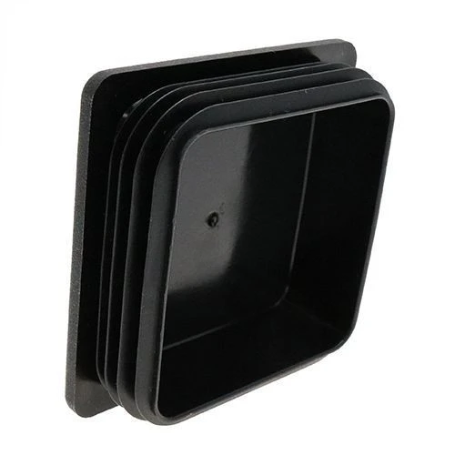 101.6mm x 101.6mm Square Tube Inserts,Black