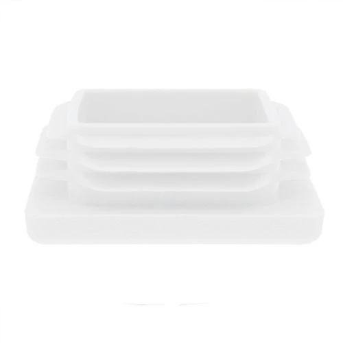 125mm x 125mm Square Tube Inserts,White