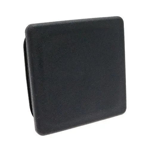 140mm x 140mm Square Tube Insert (For 126-132mm Tube) 4-7mm Wall | Black LDPE
