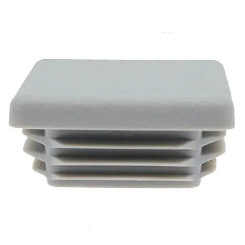 150mm x 150mm Square Tube Insert (For 125-130mm Tube) 10-12.5mm Wall | Grey LDPE