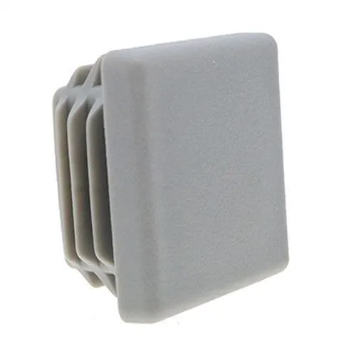 150mm x 150mm Square Tube Insert (For 125-130mm Tube) 10-12.5mm Wall | Grey LDPE