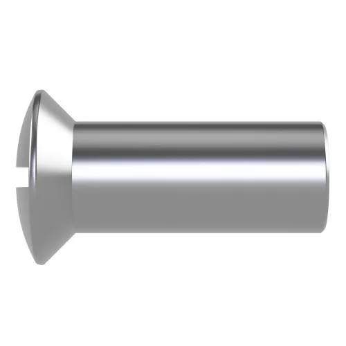M4 x 12mm Slotted Raised Countersunk Barrel Nut | A1 Stainless Steel