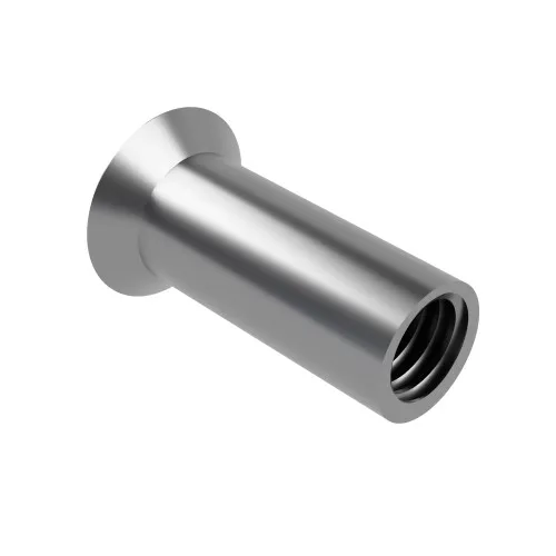 A1 Stainless Slotted Barrel Nut M4x15mm | Barrel Nut
