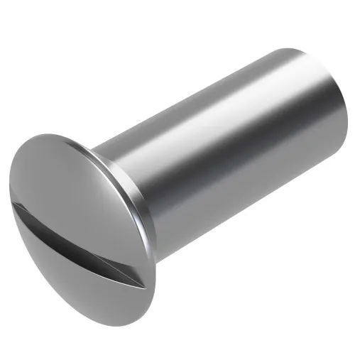M5 x 15mm Slotted Raised Countersunk Barrel Nut | A1 Stainless Steel