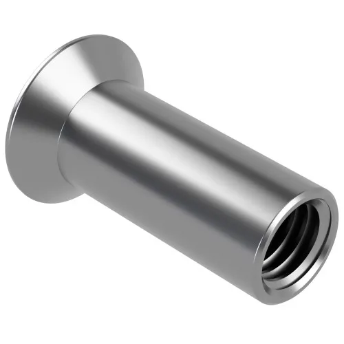 M8 x 20mm Slotted Raised Countersunk Barrel Nut | A1 Stainless Steel