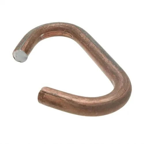 350mm Powder Coating C Hooks - 10mm Wire - 500pk | Mild Steel