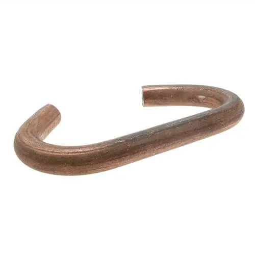 500mm Powder Coating C Hooks - 10mm Wire - 500pk | Mild Steel