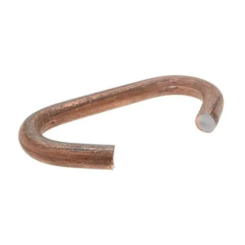 800mm Powder Coating C Hooks (Large) - 10mm Wire - 500pk | Mild Steel
