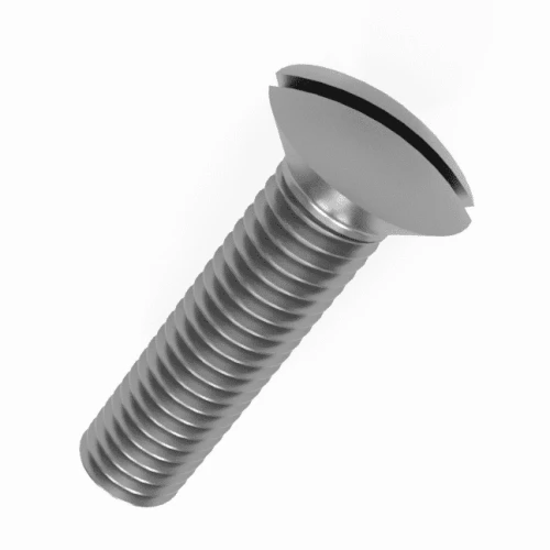 M8 x 35mm Slotted Raised Countersunk Screw DIN 964 A4 Stainless Steel