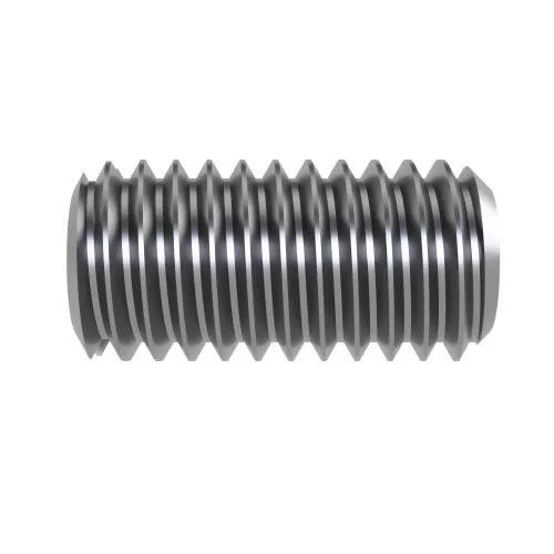 M8 x 30mm Slotted Set Screws - Cup Point (DIN 438) | A2 Stainless Steel