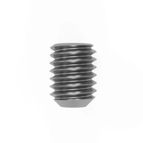 M8 x 8mm Slotted Set Screws - Cup Point (DIN 438) | A2 Stainless Steel