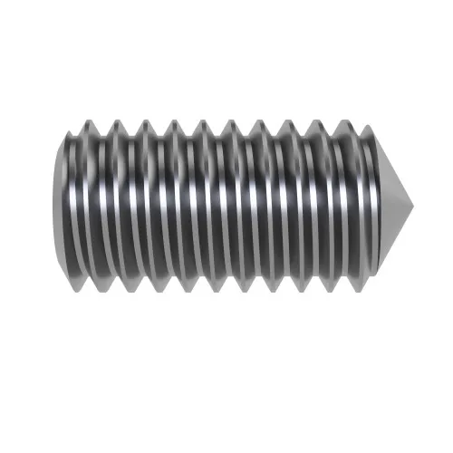 M20 x 70mm Hex Socket Grub Screw - Cone Point (DIN 914) | Marine Grade A4 Stainless Steel 