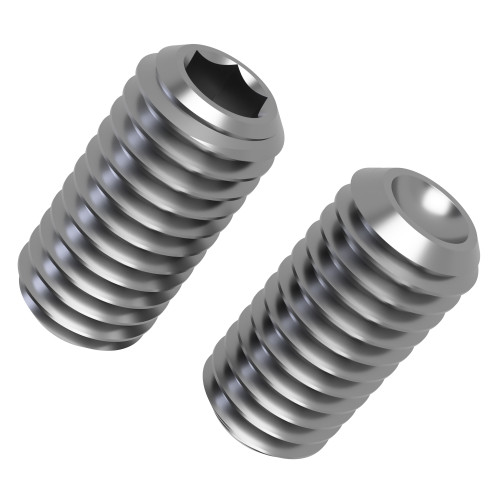 M16 x 35mm Cup Point Socket Grub Screw (DIN 916) | Marine Grade A4 Stainless Steel