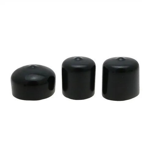20.62mm x 12.7mm (M20) Stud Cap - Black | PVC