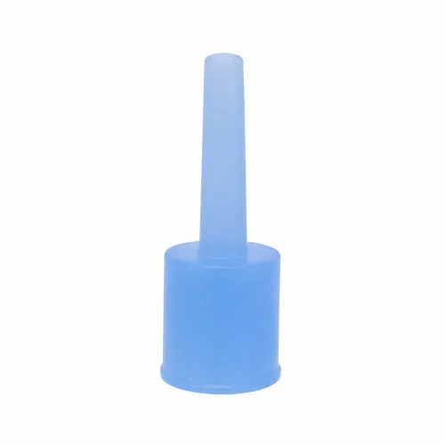2.4-3mm Step Plug (7mm Step) 13mm Length | Light Blue Silicone