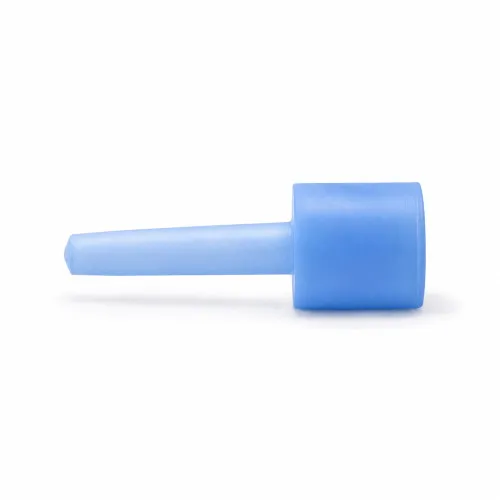 2.4-3mm Step Plug (7mm Step) 13mm Length | Light Blue Silicone