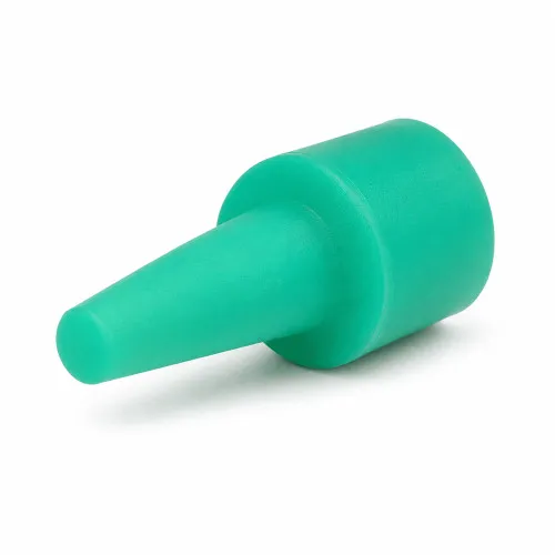 2.8-5mm Step Plug (8mm Step) 14mm Length | Light Green Silicone