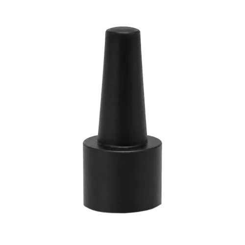 4.8-6.4mm Step Plug (10.2mm Step) 16.8mm Length | Black Silicone