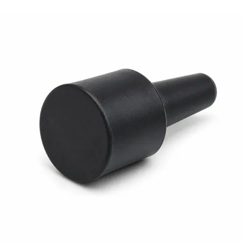 4.8-6.4mm Step Plug (10.2mm Step) 16.8mm Length | Black Silicone