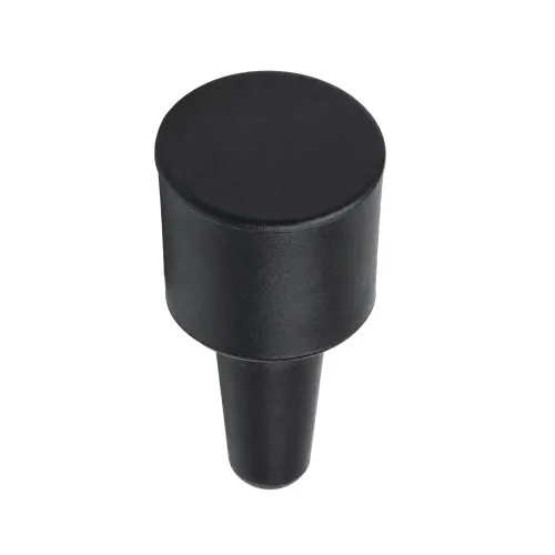 4.8-6.4mm Step Plug (10.2mm Step) 16.8mm Length | Black Silicone
