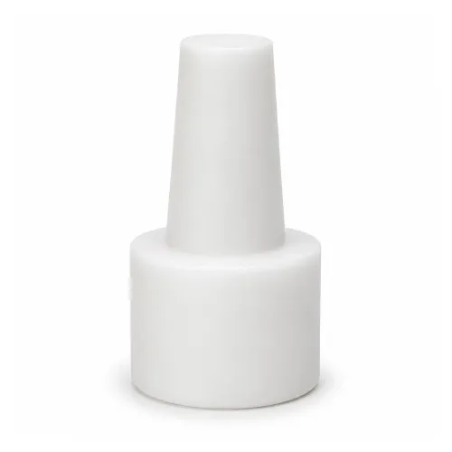 5.9-8.5mm Step Plug (9.8mm Step) 17.3mm Length | White Silicone