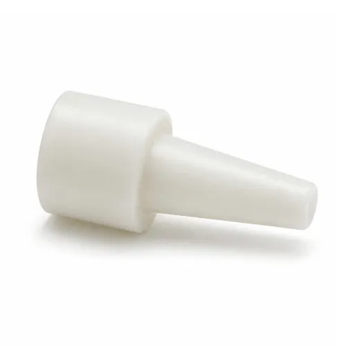 5.9-8.5mm Step Plug (9.8mm Step) 17.3mm Length | White Silicone
