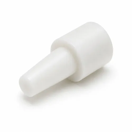 5.9-8.5mm Step Plug (9.8mm Step) 17.3mm Length | White Silicone