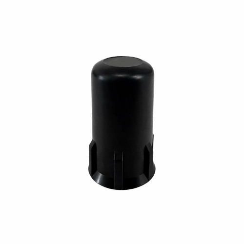 M36 (115mm Internal Height) Self Threading Nut Cap - 65mm Max Nut Height | Black LDPE
