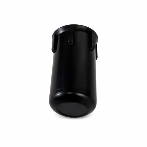 M36 (115mm Internal Height) Self Threading Nut Cap - 65mm Max Nut Height | Black LDPE