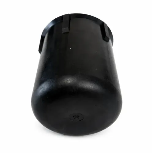 M48 (155mm Internal Height) Self Threading Nut Cap - 86mm Max Nut Height | Black LDPE