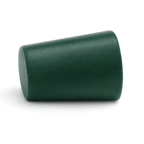 1.6mm-4.75mm Silicone Tapered Plug 19.05mm Length | Green