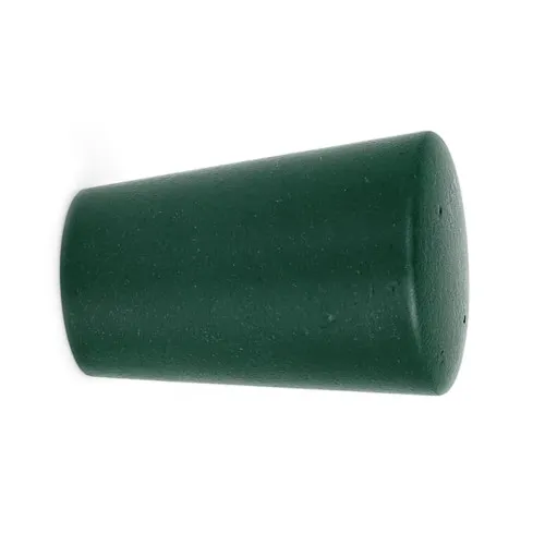 1.6mm-4.75mm Silicone Tapered Plug 19.05mm Length | Green