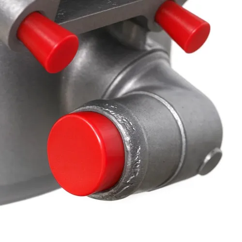 4.78mm-8.71mm Silicone Tapered Plug 15.88mm Length | Red