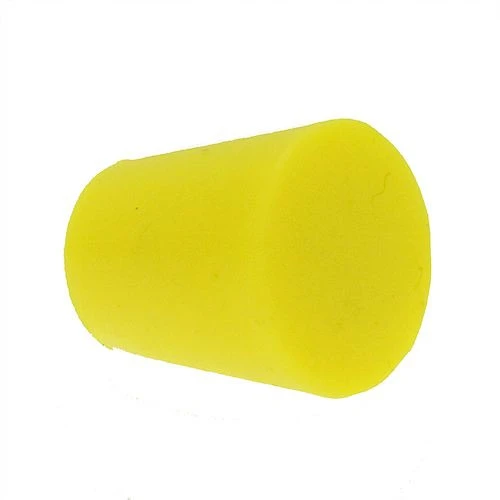 3.18mm-9.53mm Silicone Tapered Plug 31.75mm Length | Yellow