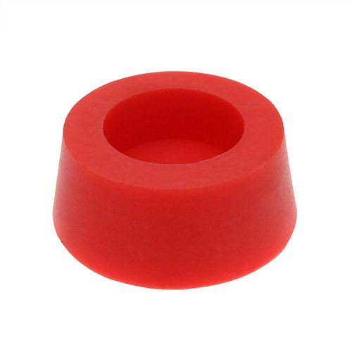 Hollowed Silicone Tapered Plug - STP076R-H
