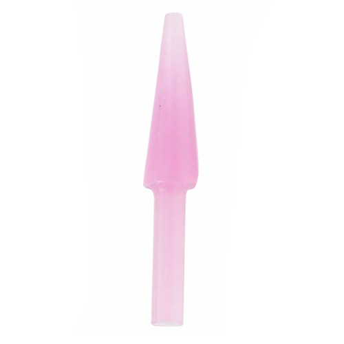 1.6-25.4mm Pink Silicone Tapered Plug (With Handle) 25.4mm Length | Silicone