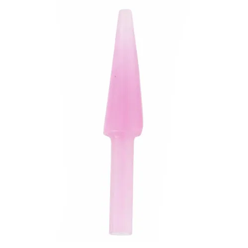 1.6-25.4mm Pink Silicone Tapered Plug (With Handle) 25.4mm Length | Silicone