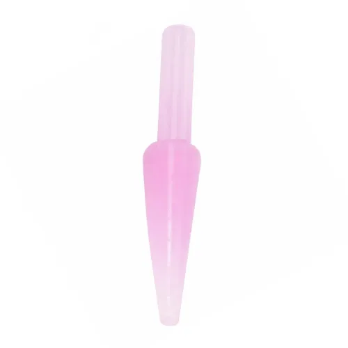 1.6-25.4mm Pink Silicone Tapered Plug (With Handle) 25.4mm Length | Silicone