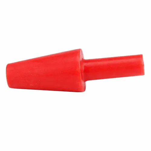 4.8-28.7mm Red Silicone Tapered Plug (With Handle) 28.7mm Length | Silicone