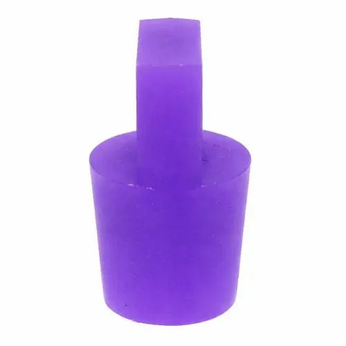 10.3-44.5mm Purple Silicone Tapered Plug (With Handle) 44.5mm Length | Silicone