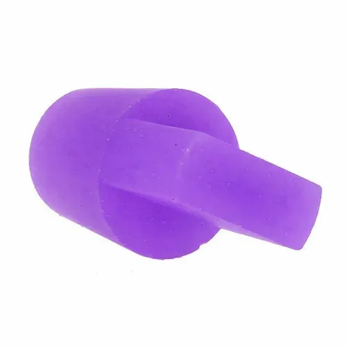 10.3-44.5mm Purple Silicone Tapered Plug (With Handle) 44.5mm Length | Silicone