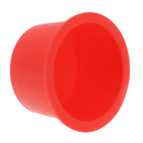 32mm-36.3mm Tapered Cap Or Plug (Reversible) 22mm Red LDPE