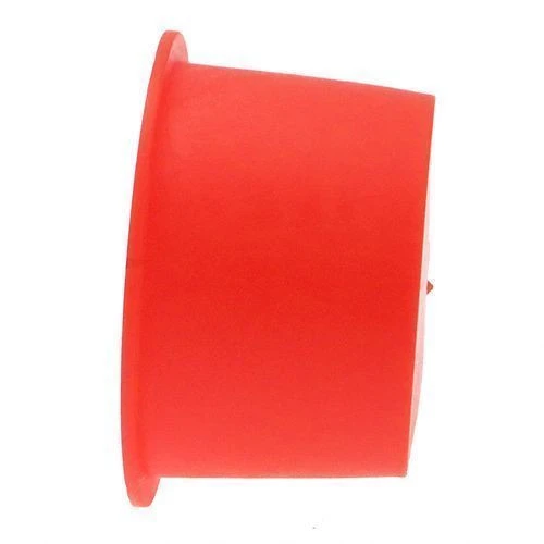 4.4mm-6mm Tapered Cap Or Plug (Reversible) 9.5mm Red LDPE