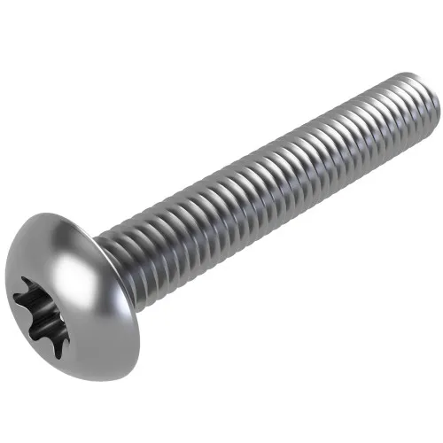M10 x 22mm Torx Button Screw (ISO 7380-1) | Marine Grade A4 Stainless Steel