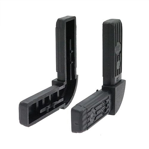 25mm Square Tube 2 Way Right Angle Connector - 54mm Length | Nylon